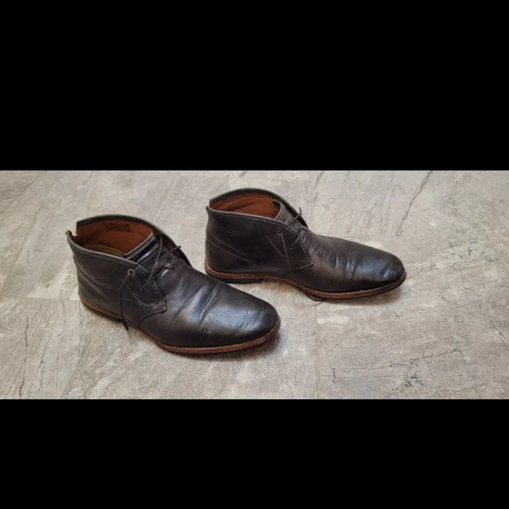 Vintage Timberland Boot Co 'Wodehouse' Lost History Chukka  Burnised Black 9 US